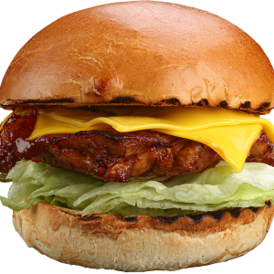 Burger cu pui crocant