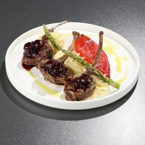 Carré de miel cu piure de conopidă