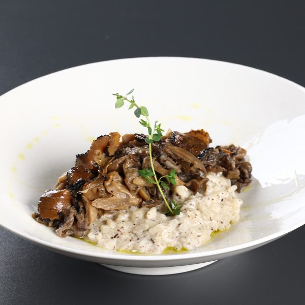 Risotto cu ciuperci și pastă de trufe